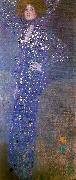 portratt av emilie floge Gustav Klimt